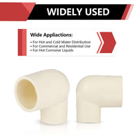 3/4" x 1/2" CPVC CTS 90° Reducing Elbow (Socket)