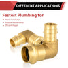 3/4" Press x 3/4" PEX Expansion Brass Elbow (Lead Free) Plumbingsell
