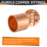 Pro 50 Pack 3/4" Solder Copper Pipe End Cap (Plug)