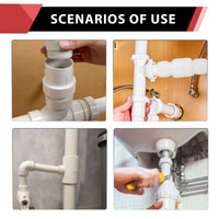 10 Pcs 1" PVC In-Line Check Valve