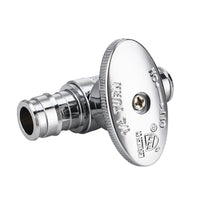 1/2" x 1/2" PEX Expansion Straight Stop Valve, 1/4 Turn (Lead Free) Plumbingsell