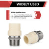 3/4" CPVC x Male Stainless Steel Adapter (Lead Free)