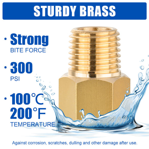 30 Pcs 3/8" M x 3/8" F NPT Connector