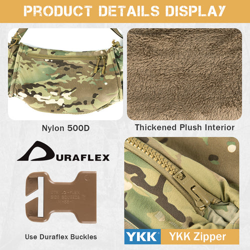 Votagoo Hunting Camo Hand Warmer Tactical Outdoor Accessories 500D Nylon Hand Bag
