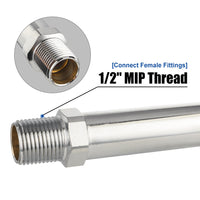 10 Pcs 1/2" MIP x 3/4" Hose Bibb, 6" Anti Siphon Frost Free Sillcock