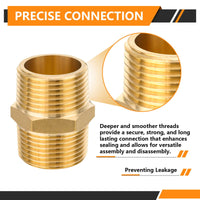 3/4" Male NPT Brass Hex Connector