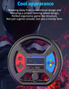 3.5-inch handheld game console with steering wheel design 999 Games Included