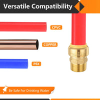 1" x 1" M Push Fit Male Adapter