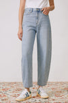 Queens Of Noise High Rise Barrel Jeans HJ026 [FINAL SALE]
