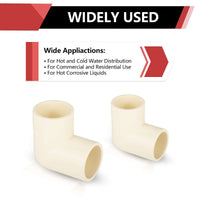 3/4" CPVC CTS 90° Elbow (Socket)