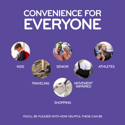 Purple Flat Elastic Stretch Shoe Laces