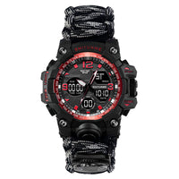 Survival Men Sports Watch With Outdoor Compass In Top Luxury Brand G Style Military Digital Watches Waterproof 50M relogio masculino
