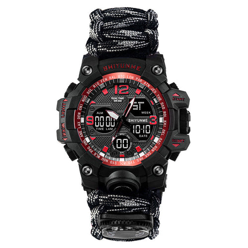 Survival Men Sports Watch With Outdoor Compass In Top Luxury Brand G Style Military Digital Watches Waterproof 50M relogio masculino