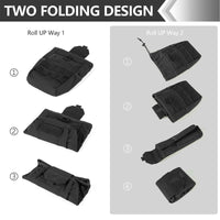 Tactical Dump Pouch Molle Storage Bag Tactical Waist Bag, Drawstring Folding Magazine Dump Bag