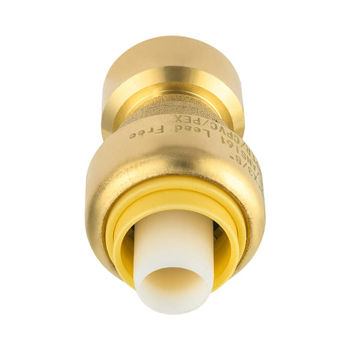 1/2" x 3/8" Push Fit Coupling