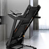 Light Commercial Folding Treadmill - Muscle D Fitness - LED Display - Heart Rate Monitor - Safety Clip