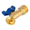 1/2" MNPT X 3/4" GHT Spigot, Hose Bibb Valve Plumbingsell