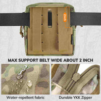 Votagoo GP Pouch MOLLE General Purpose Admin Pouches Small Utility EDC Pouch