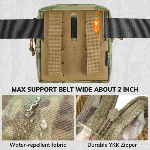 Votagoo GP Pouch MOLLE General Purpose Admin Pouches Small Utility EDC Pouch