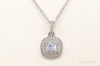 Designer Ryze Cubic Zirconia Sterling Silver Necklace