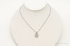 Designer Ryze Cubic Zirconia Sterling Silver Necklace