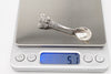 Antique Butterfly Sterling Silver Spoon Brooch Pin
