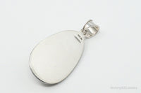 Designer BA Suarti Large Mother Of Pearl Sterling Silver Necklace Pendant