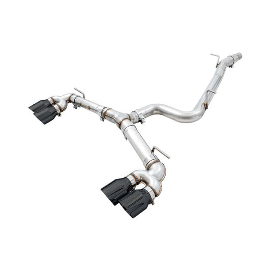 AWE Tuning 15-17 Volkswagen Golf R MK7 Track Edition Exhaust - Diamond Black Tips (102mm)