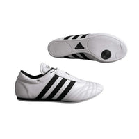 adidas SM II Shoes - White w/Black Stripes - 9