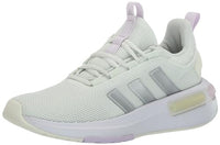 adidas Womens Racer TR23 Sneaker Crystal Jade/Silver Metallic/White 6