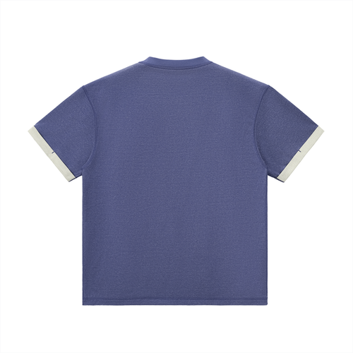 Signature Contrast Cuff T-Shirt
