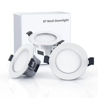 5W Indoor Smart Recessed Light - Bluetooth Control, Adjustable Brightness