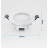 5W Indoor Smart Recessed Light - Bluetooth Control, Adjustable Brightness