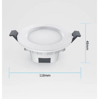 5W Indoor Smart Recessed Light - Bluetooth Control, Adjustable Brightness