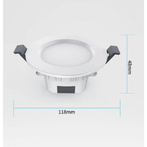 5W Indoor Smart Recessed Light - Bluetooth Control, Adjustable Brightness