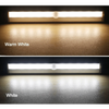 6/10 LEDs PIR LED Motion Sensor Light Cupboard Wardrobe Bed Lamp LED Under Cabinet Night Light For Closet Stairs Kitchen