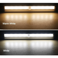 6/10 LEDs PIR LED Motion Sensor Light Cupboard Wardrobe Bed Lamp LED Under Cabinet Night Light For Closet Stairs Kitchen