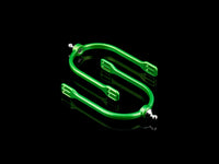 American Equus Quik-X SLIM Interchangeable English Spurs Illusion Green