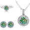blue green / silver / 5|