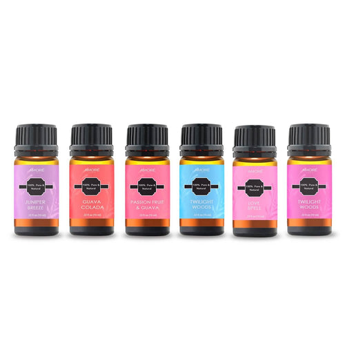 6-Pack: Premium Fragrance Aromatherapy Essential Oil
