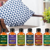 6-Piece: Aromatherapy Therapeutic Grade Essential Oils Gift Set