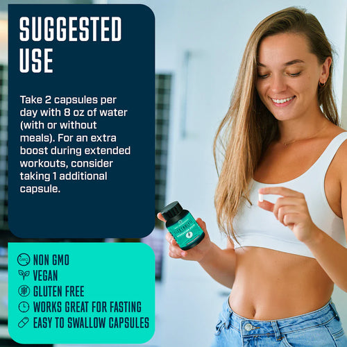 Electrolyte Hydration Pills (capsule form) Key Nutrients