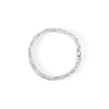 10K White Gold Round and Baguette Cut Diamond Bracelet (2.00 cttw, H-I Color, I2-I3 Clarity)