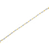 10K Two-Tone Gold 2.0 Cttw Baguette Diamond Channel Link Bracelet