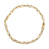 10K Yellow Gold 2.00 Cttw Baguette Diamond Channel Set Link Bracelet