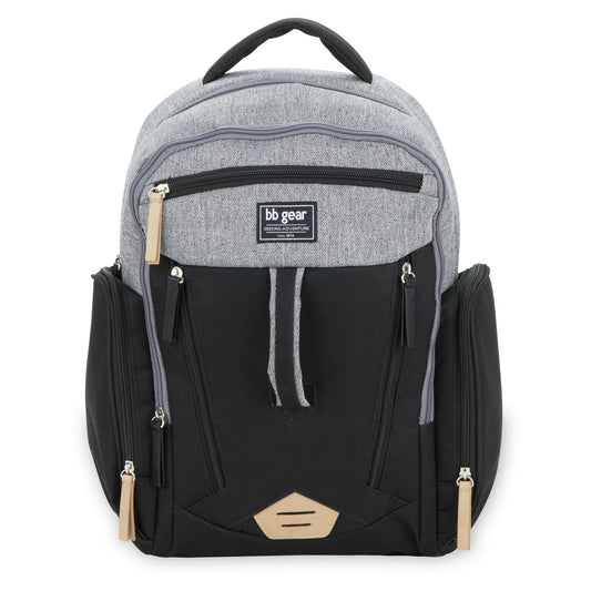 Baby Boom Backpack Diaper Bag with Adjustable Shoulder Strap, Heather Grey EasyOptionXY LLC