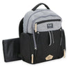 Baby Boom Backpack Diaper Bag with Adjustable Shoulder Strap, Heather Grey EasyOptionXY LLC