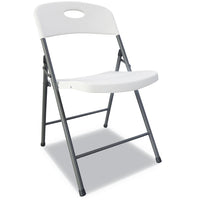 Alera® Molded Resin Folding Chair