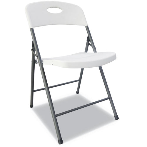 Alera® Molded Resin Folding Chair