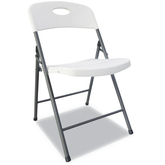 Alera® Molded Resin Folding Chair